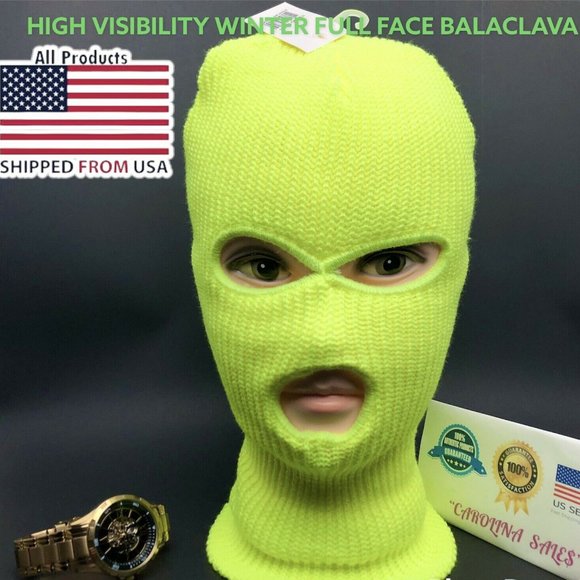 2 - Ski Mask Winter Cap Balaclava Outdoor Workwear Beanie Tactical - Picture 2 of 8